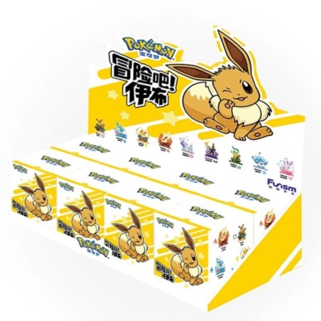 Evoli Evolution Diorama Funism Pokémon Blind Box (9pcs)