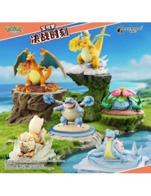 Evolution diorama Langbowang Pokémon Display (6pcs)