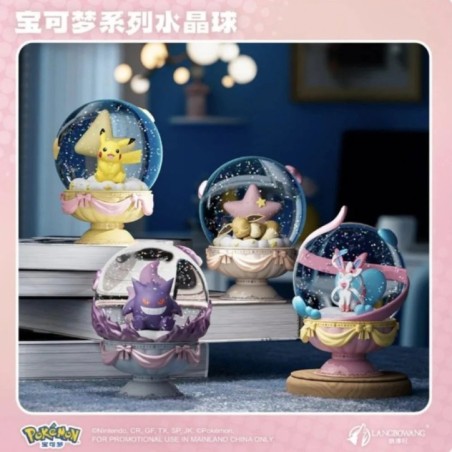 Boule Magique Funism Pokémon Figurines (4pcs)