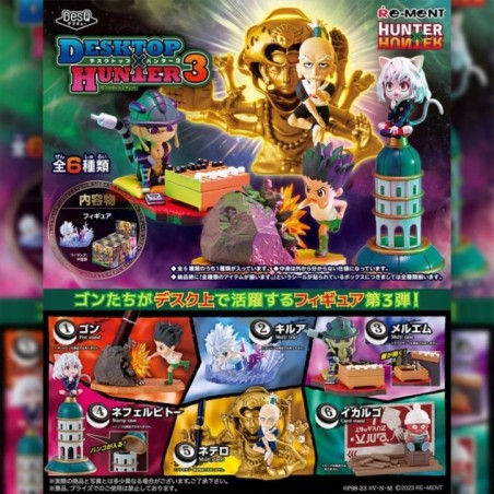 DesQ DESKTOP HXH  3 Re-ment Hunter x Hunter Blind Box (6pcs)