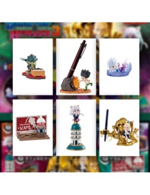 DesQ DESKTOP HXH  3 Re-ment Hunter x Hunter Blind Box (6pcs)