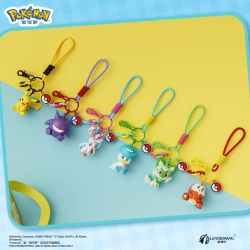 LACET 1 Porte-clés Funism Pokémon (6pcs)