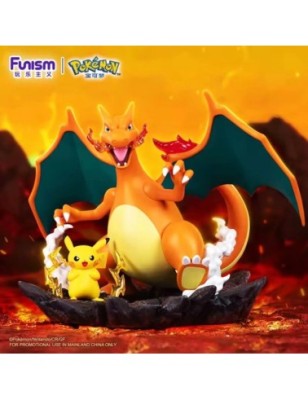 Dracaufeu Diorama Funism Pokémon Figurines XL (1pcs)