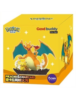 Dracaufeu Diorama Funism Pokémon Figurines XL (1pcs)