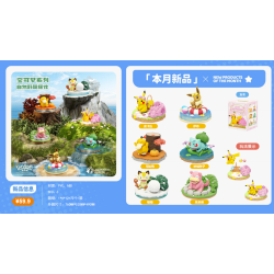KAWAII DIORAMA Display Figurines Langbowang Pokémon (6pcs)