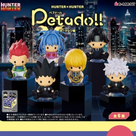 Petadoll (Yorknew arc) HXH 2 Re-ment Hunter x Hunter Blind Box (6pcs)