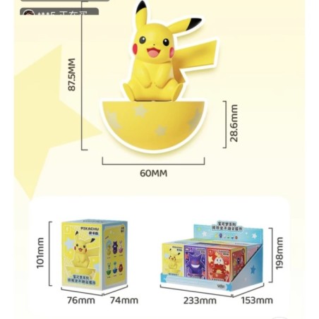 Toupies Langbowang Pokémon Display (6pcs)