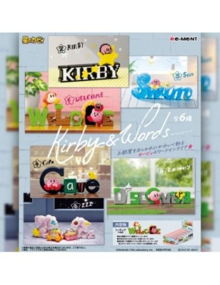 Kirby & Words Re-ment Kirby Blind Box (6pcs)