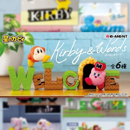 Kirby & Words Re-ment Kirby Blind Box (6pcs)