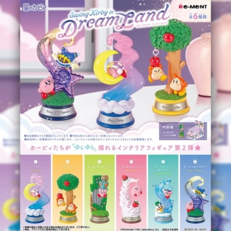 Swing Kirby in Dream Land Re-ment Kirby Blind Box (6pcs)