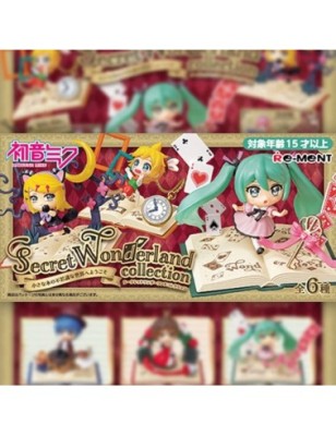 Secret Wonderland collection Re-ment Hatsune Miku Blind Box (6pcs)