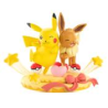 EVOLI & PIKACHU 1 DIORAMA Diorama Figurines Funism Pokémon (2pcs)