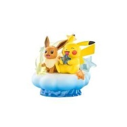 EVOLI & PIKACHU 2 DIORAMA Diorama Figurines Funism Pokémon (2pcs)
