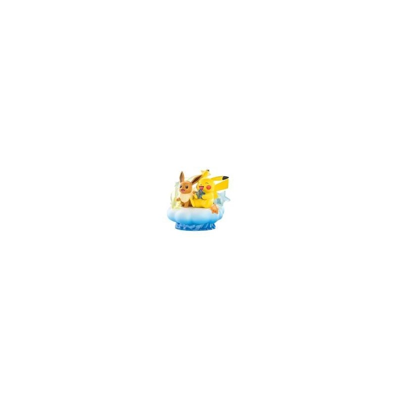 EVOLI & PIKACHU 2 DIORAMA Diorama Figurines Funism Pokémon (2pcs)