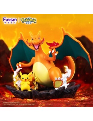 Dracaufeu Diorama Funism Pokémon Figurines XL (1pcs)