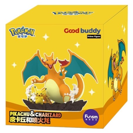 Dracaufeu Diorama Funism Pokémon Figurines XL (1pcs)
