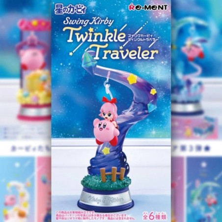 Swing Kirby - Twinkle Traveler Re-ment Kirby Blind Box (6pcs)