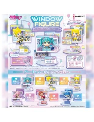 WINDOW FIGURE collection Re-ment Hatsune Miku Blind Box (6pcs)