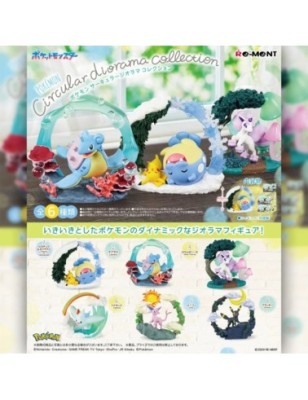 Circular Diorama collection Re-ment Pokémon Blind Box (6pcs)
