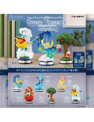 SWING VIGNETTE collection 3 Re-ment Pokémon Blind Box (6pcs)