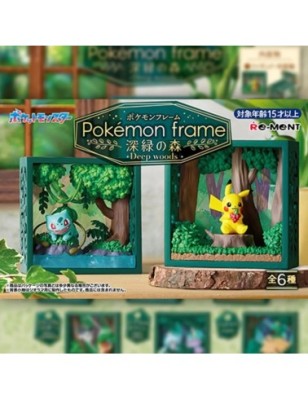 Frame - Deep Green Forest Re-ment Pokémon Blind Box (6pcs)