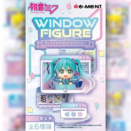 WINDOW FIGURE collection Re-ment Hatsune Miku Blind Box (6pcs)