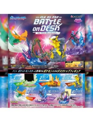 DesQ BATTLE on DESK Ver. Anime Re-ment Pokémon Blind Box (6pcs)