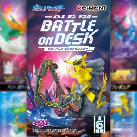 DesQ BATTLE on DESK Ver. Anime Re-ment Pokémon Blind Box (6pcs)