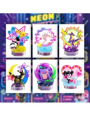 NEON PARTY? Re-ment Pokémon Blind Box (6pcs)