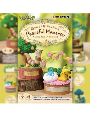 Peaceful Moments! (Forest Story series) Re-ment Pokémon Blind Box (6pcs)