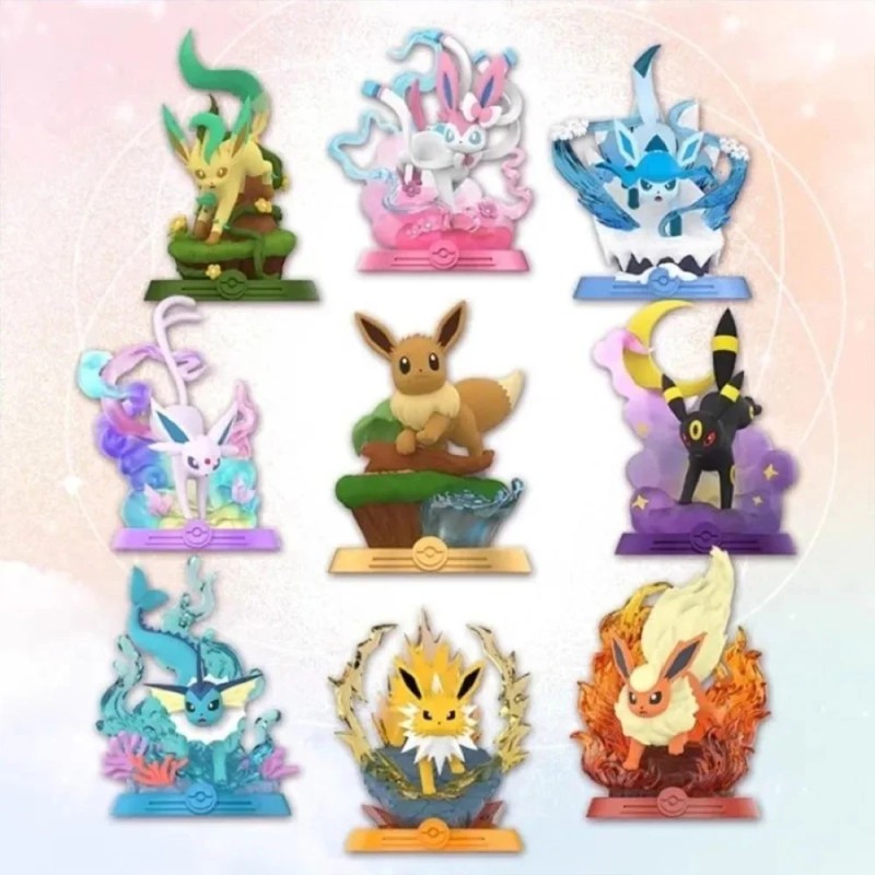 Evoli Evolution Diorama Funism Pokémon Blind Box (9pcs)